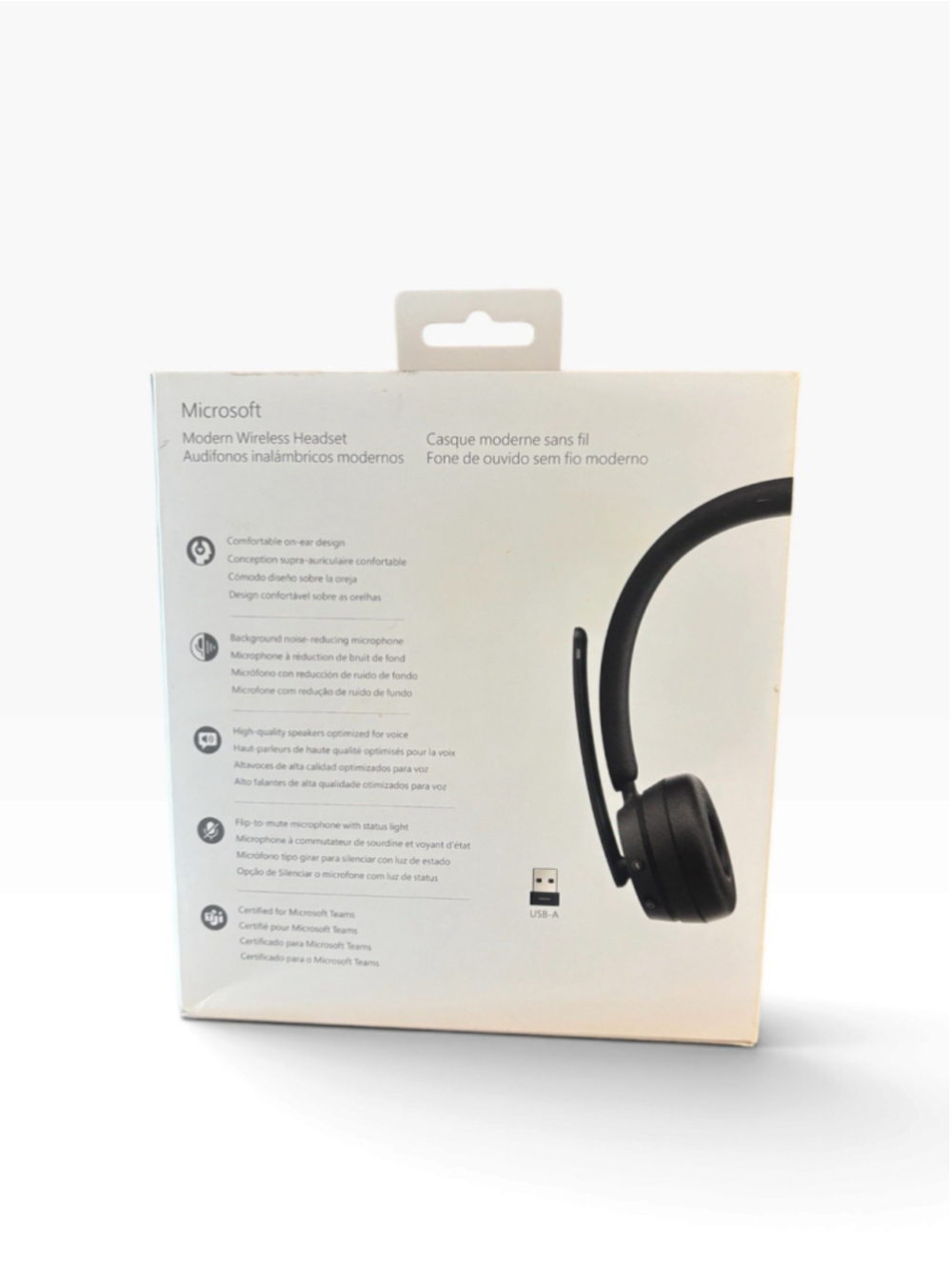 Microsoft Modern Wireless Bluetooth Headset Black - NO DONGLE - Picture 2 of 6